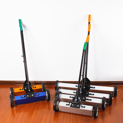 Building Material Shop Magnetic Sweeper Magnetic Character Tool Telescoping Magnet Tool Holder with Quick Release Latch and Extension Handle