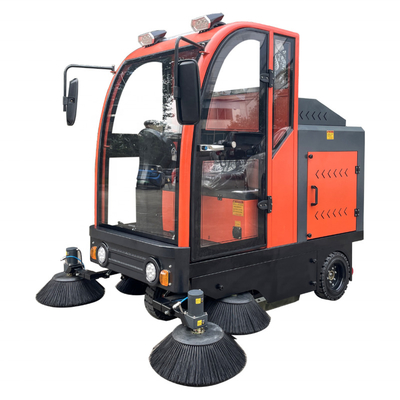 Hotels Electric Battery Sweeper Outdoor High Efficiency Road Sweeper For Sale