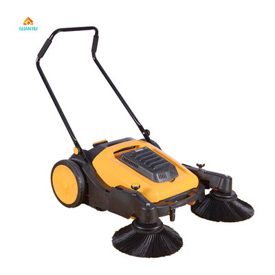 Hotels Hand Push Road Sweeper Industrial Mechanical Road Sweeper