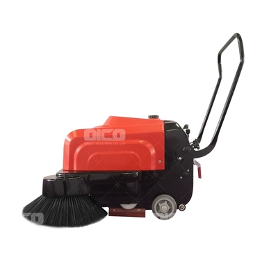 Garment Shops OR-P1050 Hand Operated Fast Machine Industrial Floor Sweeper with Brooms Side Double Floor Cleaning Machine Sweeper